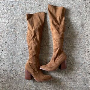 Marc Fisher Suede Over The Knee Boot